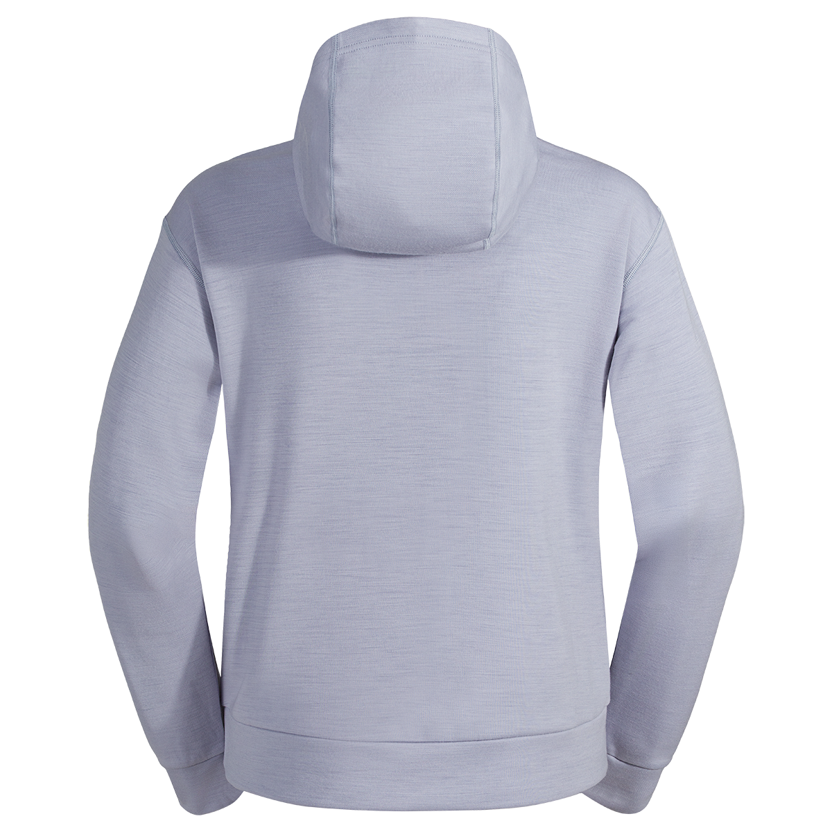 Vespero Women's Merino Hoodie, color Lila Grey