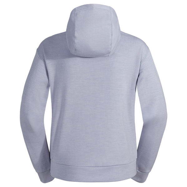 Vespero Women's Merino Hoodie, color Lila Grey