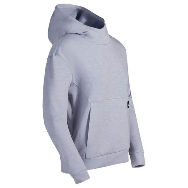 Vespero Women's Merino Hoodie, color Lila Grey
