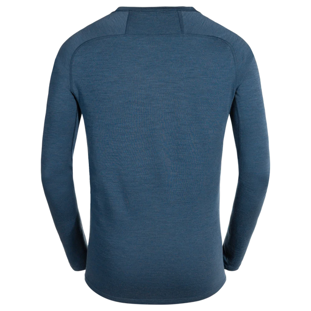 Hejma Men's Merino Longsleeve — Blue
