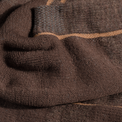 Hejma, chaussettes mi-hautes en laine mérinos, coloris Cocoa Brown