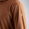 Kora, sweat à capuche en laine mérinos pour homme, coloris Black Olive