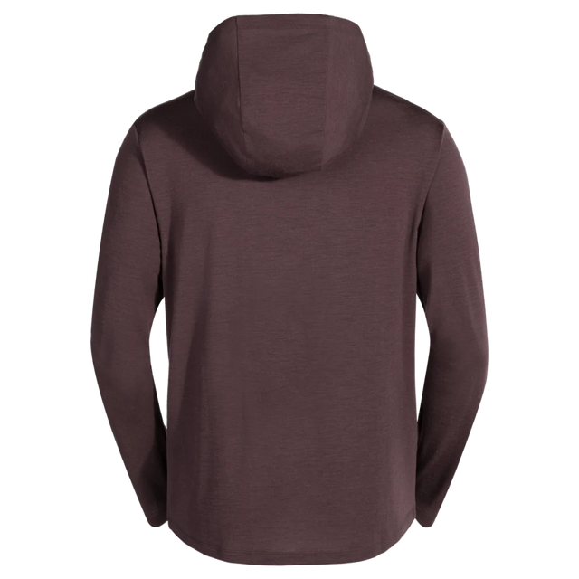 Kora Men's Merino Hoodie — Decadent Red