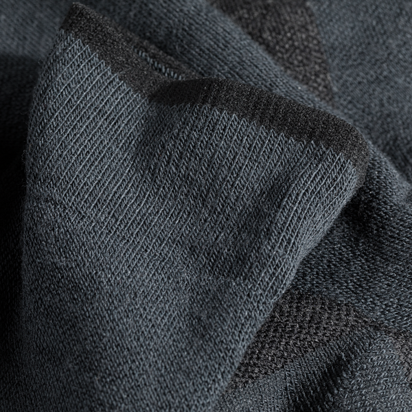 Kovri Merino High Socks — Grey Navy