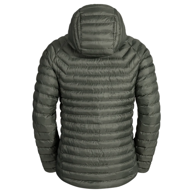 Nubaro Men's Insulated Hooded Jacket — Thyme Green