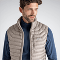 Nubaro, gilet isolant pour homme, coloris Thyme Green