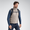 Nubaro, gilet isolant pour homme, coloris Thyme Green