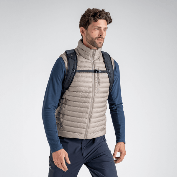 Nubaro, gilet isolant pour homme, coloris Thyme Green