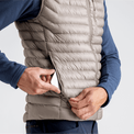 Nubaro, gilet isolant pour homme, coloris Thyme Green