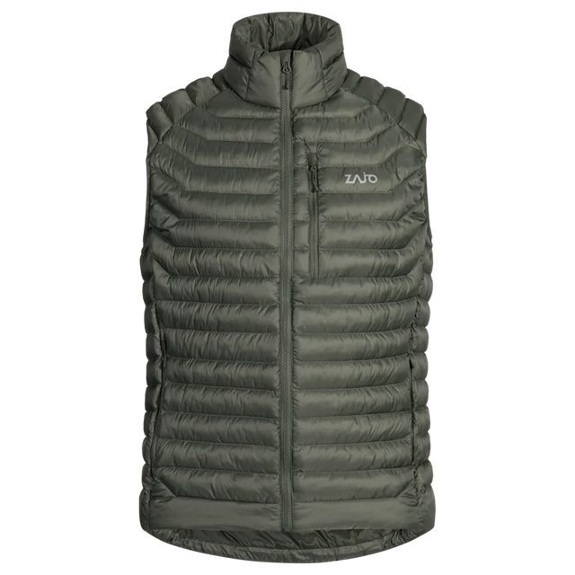 Nubaro Men's Insulated Vest — Thyme Green