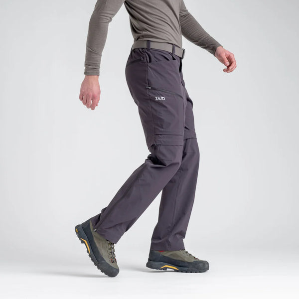 Pado, pantalon zip-off pour homme, coloris Espresso