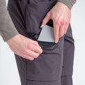 Pado, pantalon zip-off pour homme, coloris Espresso