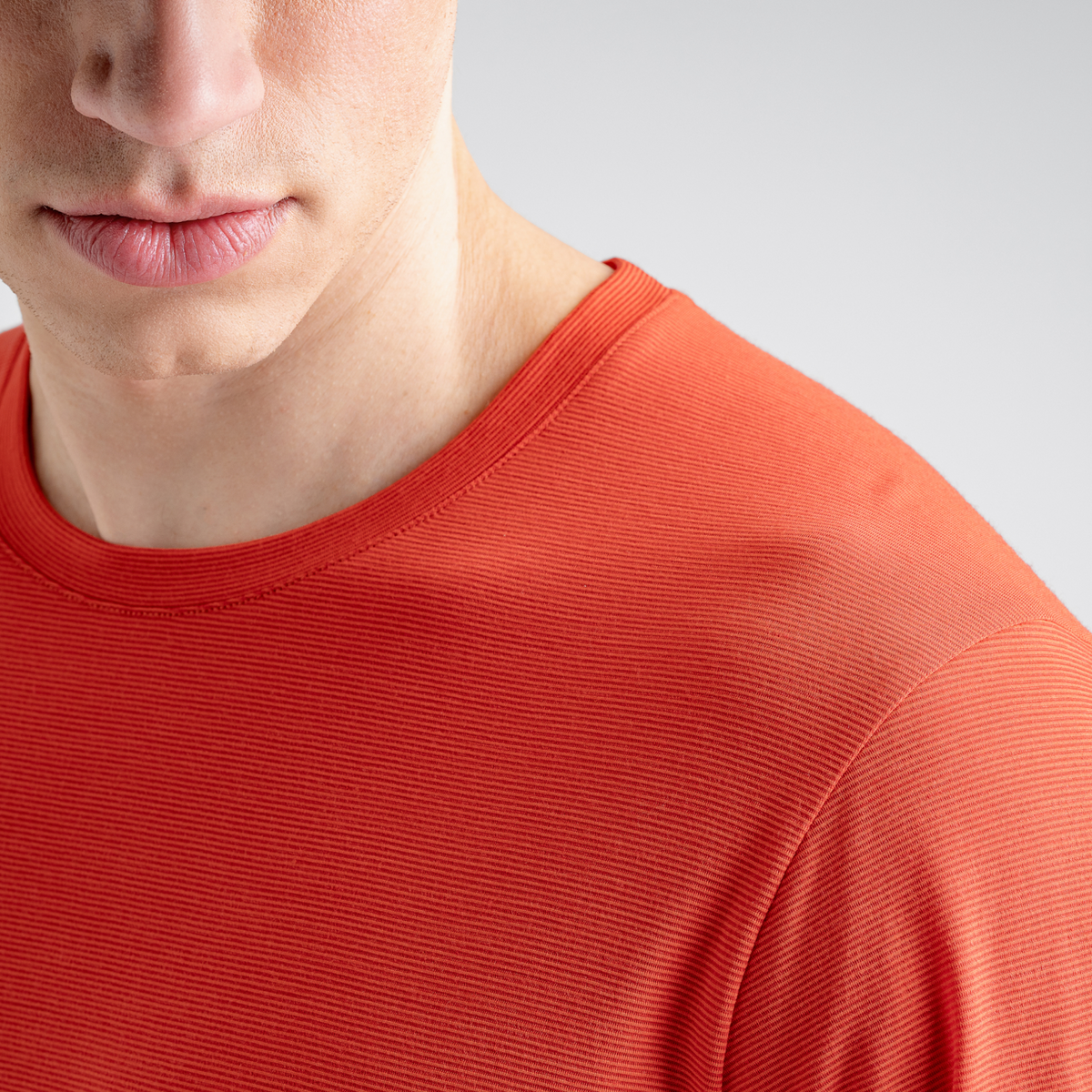 Plumo Men's Merino Light T-shirt — Off White