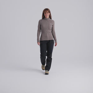 Kovri Women's Merino Grid Jacket — Taupe Beige