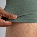Senti, boxer en laine mérinos pour homme, coloris Dark Navy