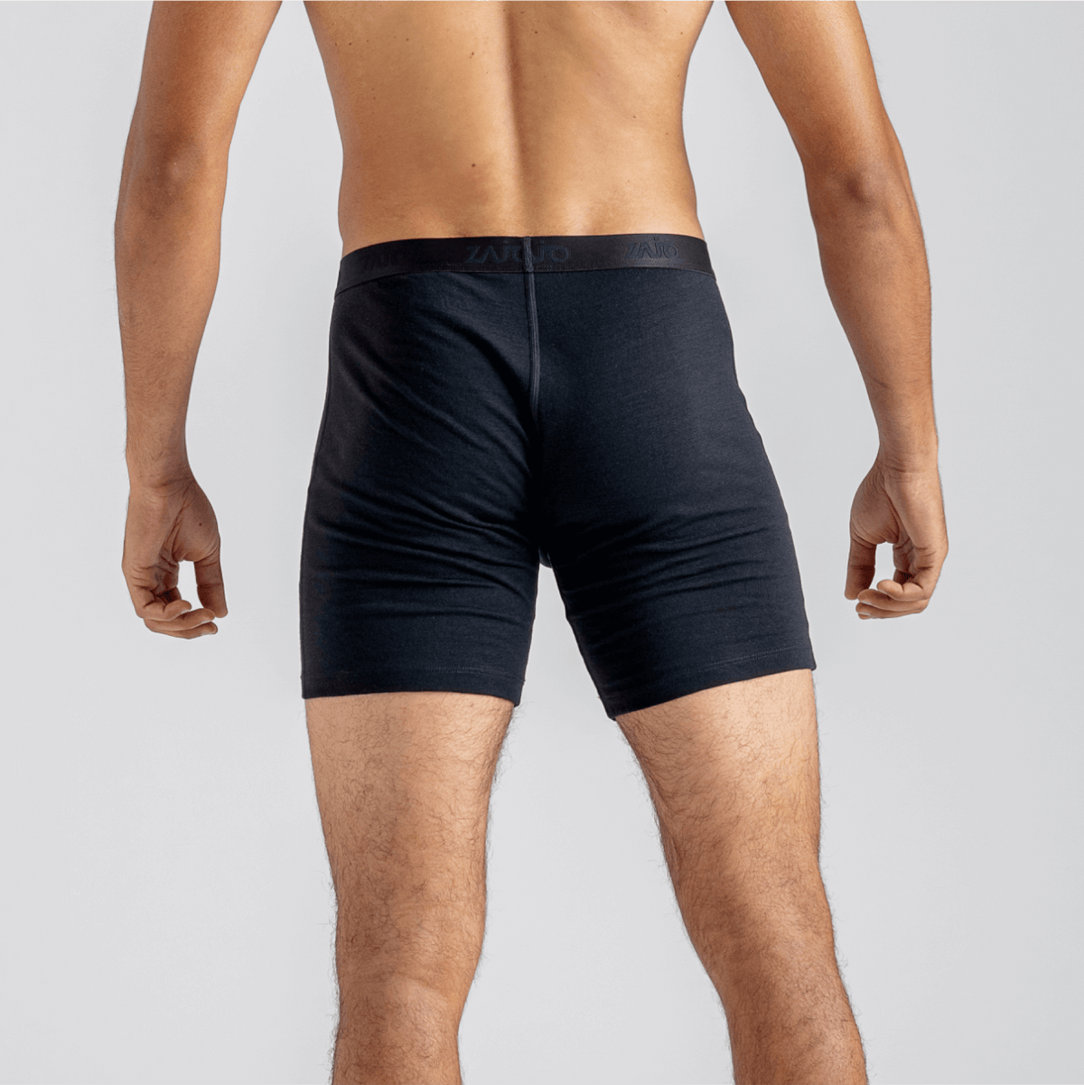Senti, boxer long en laine mérinos pour homme, coloris Dark Navy