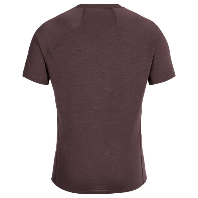 Senti Men's Merino T-shirt — Decadent Red