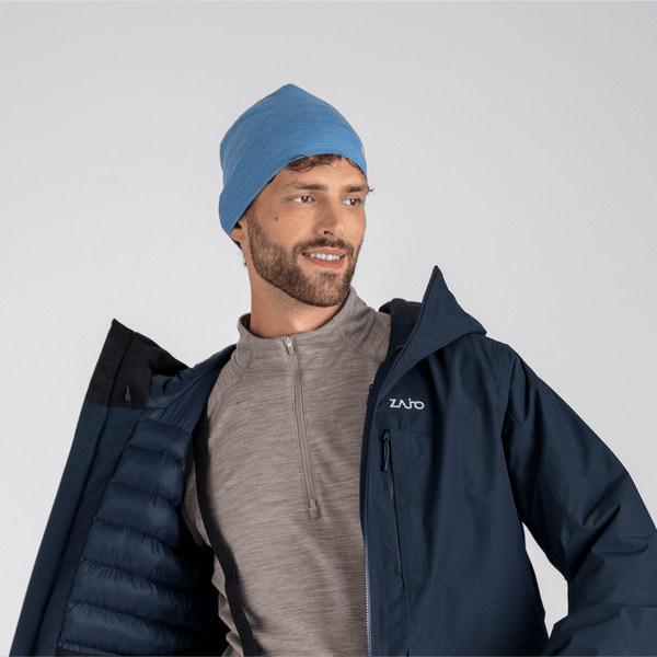 Senti, bonnet en laine mérinos, coloris Amber Gold