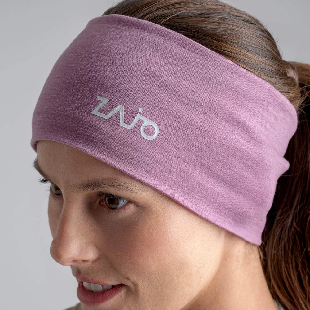 Senti Merino Headband — Dark Navy