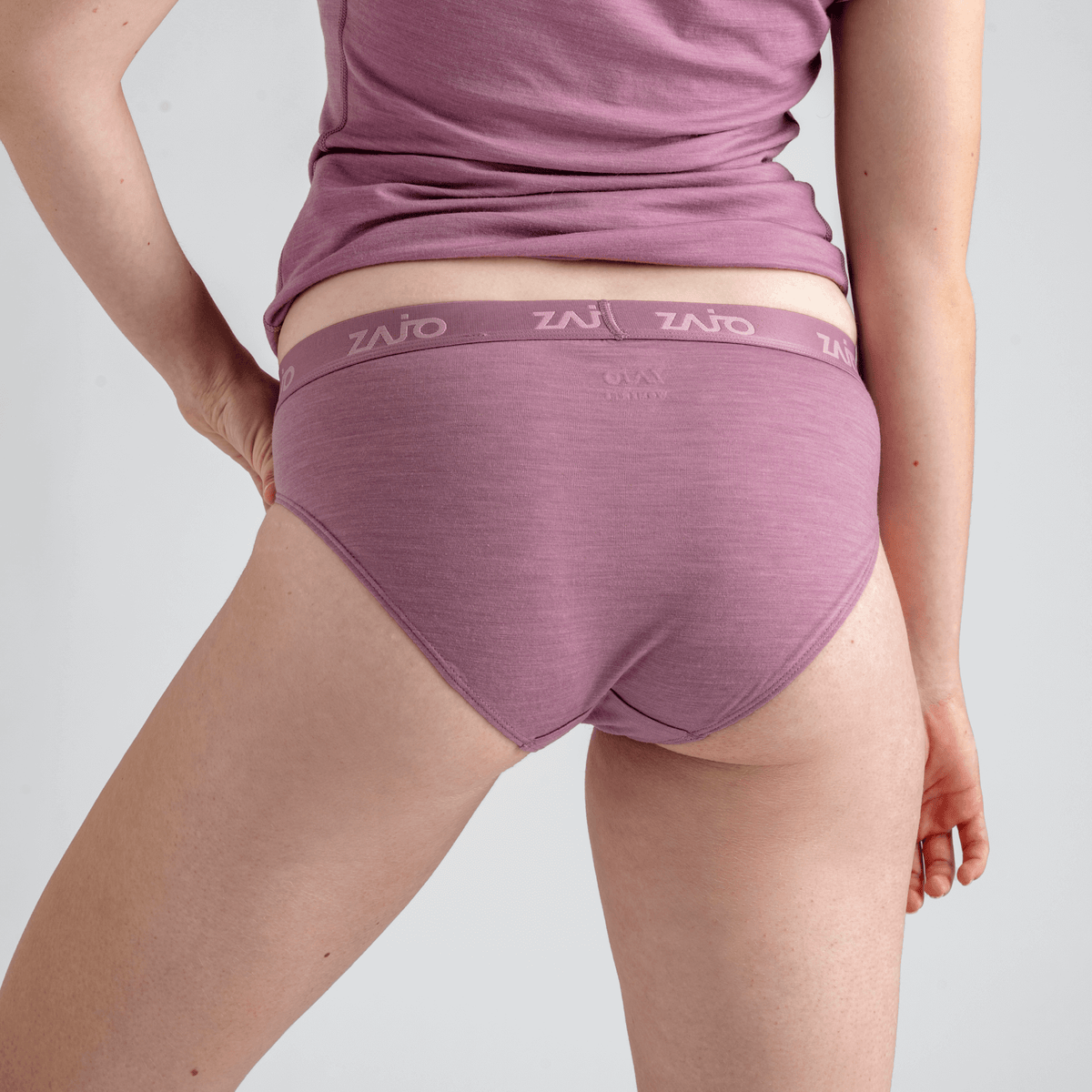 Senti, culotte en laine mérinos pour femme, coloris Purple