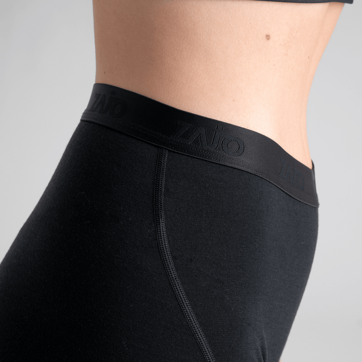 Senti, shorty en laine mérinos pour femme, coloris Lila Haze